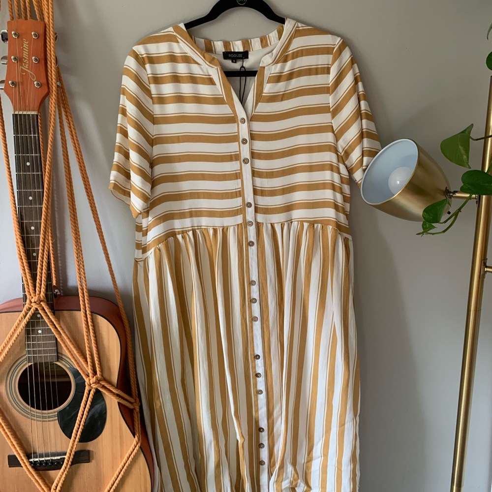 ROOLEE NWT Striped Dress